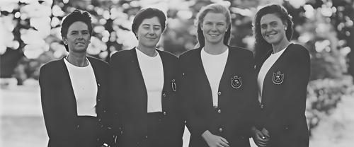 Vicky Pertierra, Carmen Floran, Estefania Knuth, Esther Valera